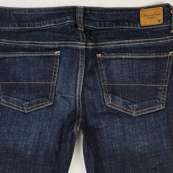 American Eagle Outfitters Size 6 XLong Womens 36" Inseam Straight Stretch Jeans - Picture 12 of 12